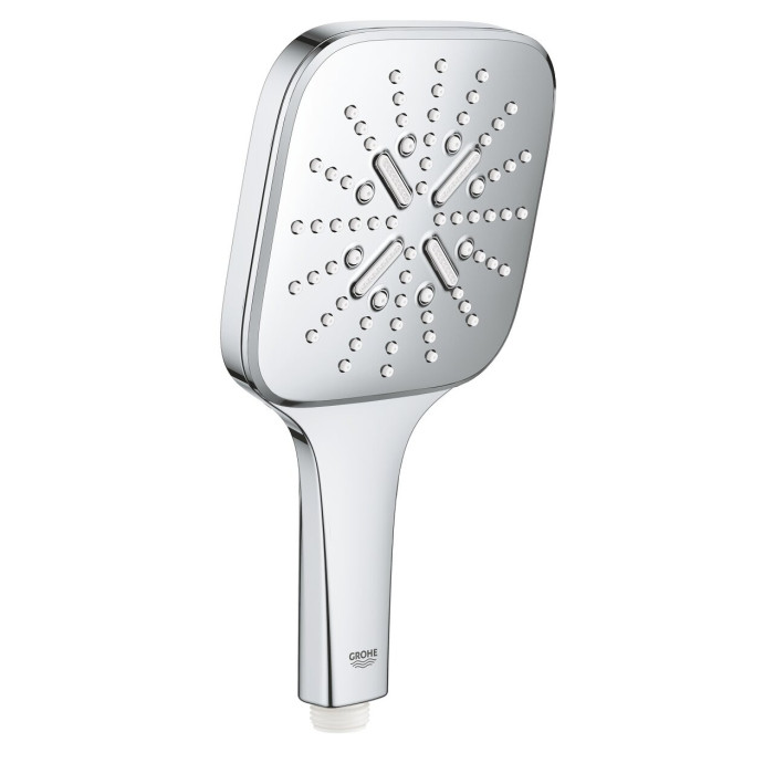 GROHE Rainshower Smart Active 130 Cube shower head, 3 functions, 26582000