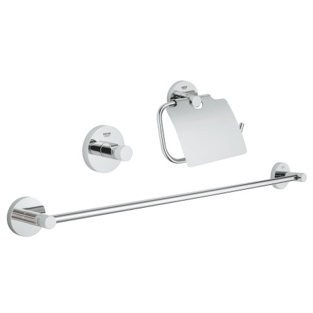GROHE Essentials Accessory Set Guest Toilet 3 in 1, 40775DC1