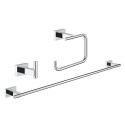 Aksesuāru komplekts GROHE Essentials Cube pilsētas tualets 3 in 1, 40777001