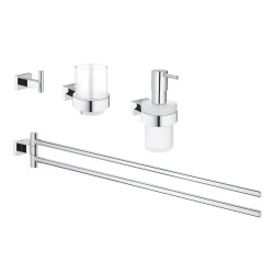 Набор аксессуаров GROHE Essentials Cube Bathroom 4 в 1, 40847001
