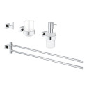 Aksesuāru komplekts GROHE Essentials Cube Vannas istaba 4 in 1, 40847001