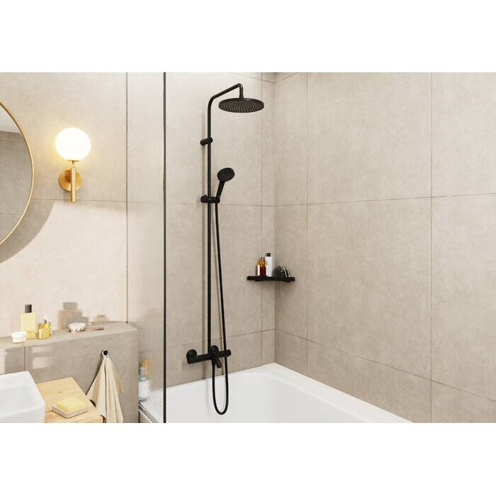 Termostatiska lietus duša ar uzgali vannai HANSGROHE Vernis Blend S 240 1jet, 26899670