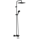 Thermostatic shower system with spout for bathtub HANSGROHE Vernis Shape 240, 26900670