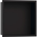 Потолочная ниша HANSGROHE XtraStoris Original 300 x 300 x 70, черная-матовая, 56093670