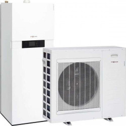 Siltuma sūknis gaiss-ūdens VIESSMANN Vitocal 111-S AWBT-M-E-AC 111.B08, 8.13 kW 230/400 V ar integrētu 210 l kartona ūdens t