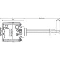 Elektriskais vītņu sildīšanas elements DRAŽICE TJ 6-4 -2 kW, pagarināts, 2110336