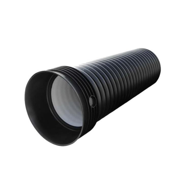 PP pipe easily with a fitting from a sealing gasket 400 mm, (SN8), 6 meters