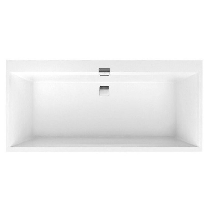 Rectangular bathtub VILLEROY & BOSH Squaro Edge 12 Duo 800 x 1800 mm