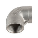 Stainless steel elbow 1/2"" w/w - 90°