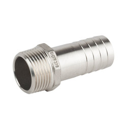 Stainless steel 9mm x 1/4"" outer hose fitting