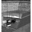 Fourfold insulated pipe UPONOR Ecoflex Quattro 2 x 32 x 2.9 - 25 x 3.5 - 20 x 2.8 / 175