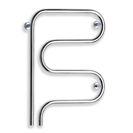 Brass towel dryer ELONIKA EŽ 507 SL, left-hand