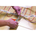 Electric heating mat 3 m (1.5 m2) + in-wall room thermostats