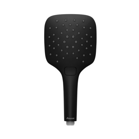 RAVAK Air shower head, 3 functions, black-matt