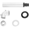 Kamino kits for horizontal connection (through the wall) BOSCH C13x, Ø60/100 - length 1000 mm