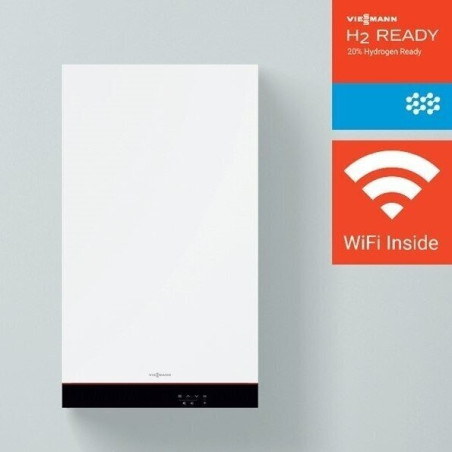 Gas boiler VIESSMANN Vitodens 050-W 3.2-19.0 kW with the option to connect a storage water heater, Z024797