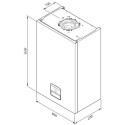 Gāzes kondensācijas katls PROTHERM Puma Condens 6.6-20.0 kW ar momentāno ūdens sagatavošanu, 18/24 MKV