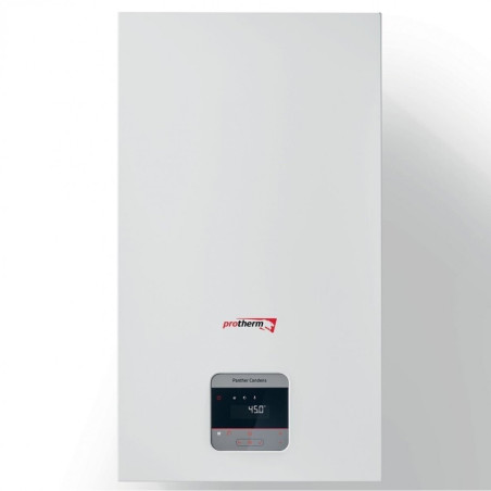 Gāzes kondensācijas katls PROTHERM Panther Condens 25 KKO-CS/1 3,3-26,9 kW ar iespēju pieslēgt tvertni ūdens sildīšanai