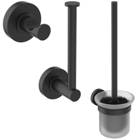 IDEAL STANDARD IOM A9132XG accessory set, black-matt