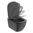 Built-in WC frame sets ALCADRAIN (4 in 1) + suspended unit with lid IDEAL STANDARD Tesi with AquaBlade