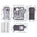 Cietā kurināmā katls KALVIS K-2-16N