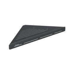 Corner shelf RAVAK Slim C, black-black, X07P650