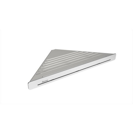 Corner shelf RAVAK Slim C, satin-chrome, X07P578
