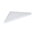 Corner shelf RAVAK Slim C, white-white, X07P652