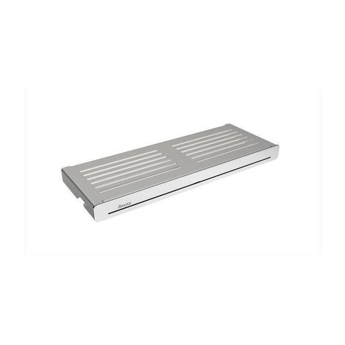 Stūra plaukts RAVAK Slim S, satīns-hroms, X07P577
