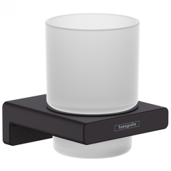 Holder with glass HANSGROHE AddStoris, 41749670