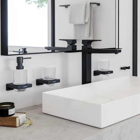 Holder with glass HANSGROHE AddStoris, 41749670