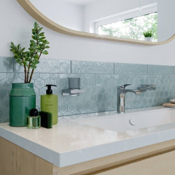 Turētājs ar stiklu HANSGROHE AddStoris, 41749000