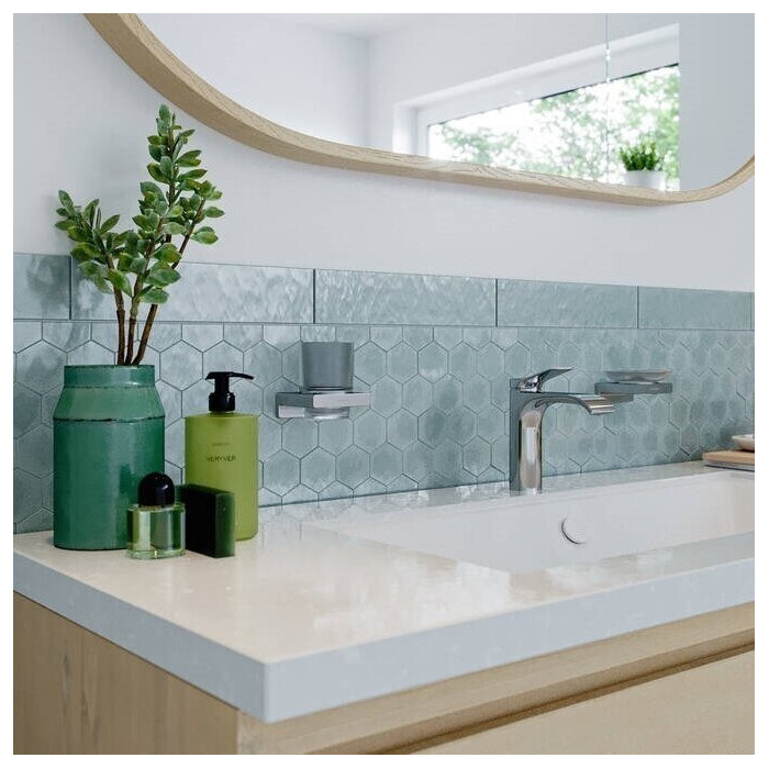 Holder with glass HANSGROHE AddStoris, 41749000