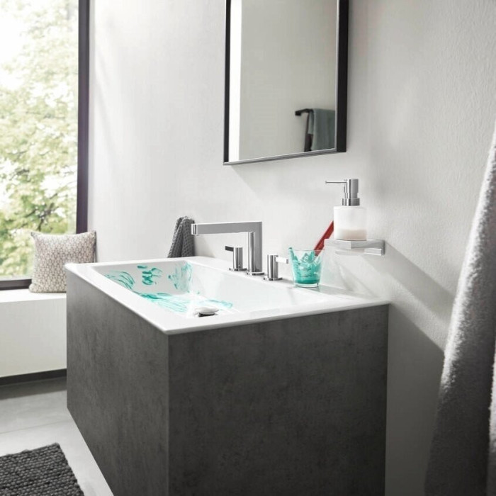 Turētājs ar ziepju dozatoriem HANSGROHE AddStoris, 41745000