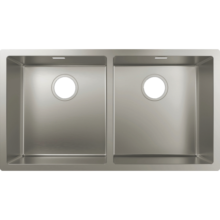 Nerūsējošā tērauda izlietne HANSGROHE 815 x 450 mm, 43430800