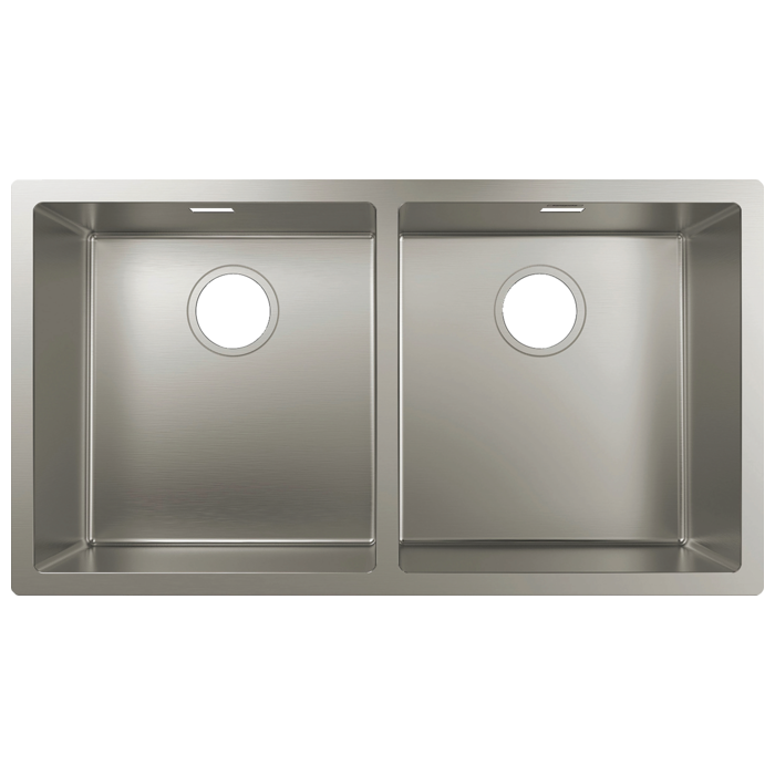 Nerūsējošā tērauda izlietne HANSGROHE 815 x 450 mm, 43430800