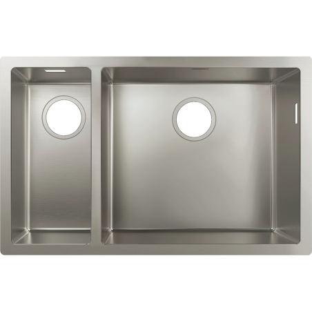 Нержавеющая сталь раковина HANSGROHE 705 x 450 мм, 43429800