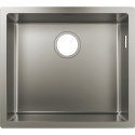 Nerūsējošā tērauda izlietne HANSGROHE 550 x 500 mm, 43427800