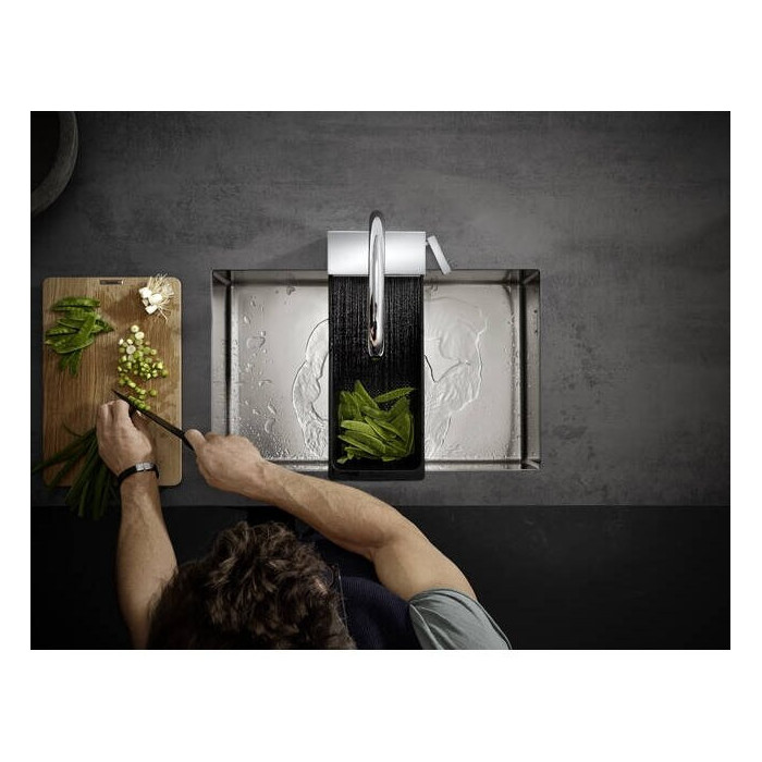 Hansgrohe Showerhead, black-matt, 40963000
