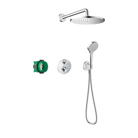 Iebūvētais termostatiskais dušas komplekts 4 in 1 HANSGROHE Croma 280, 27954000