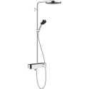 Termostatiska lietus duša ar uzgali vannai HANSGROHE Pulsify S 260 1 jet, 24230000