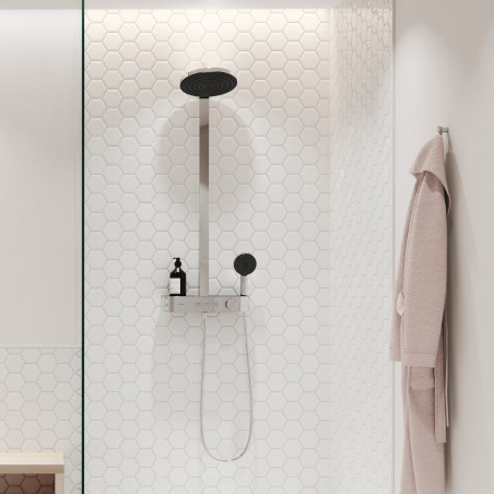 Dušas sistēma ar termostatu HANSGROHE Pulsify S, 24241000