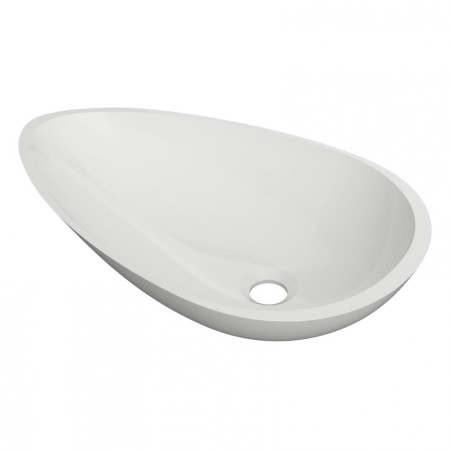 Use the AQUASTONE AQS1 stone sink 56 x 34 cm