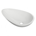 Use the AQUASTONE AQS1 stone sink 56 x 34 cm