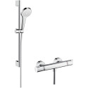 Thermostatic shower mixer with 66.9 cm shower stand HANSGROHE Croma Select S, 227013400