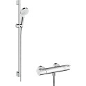 Thermostatic shower mixer with 95.9 cm shower stand HANSGROHE Crometta, 27813400