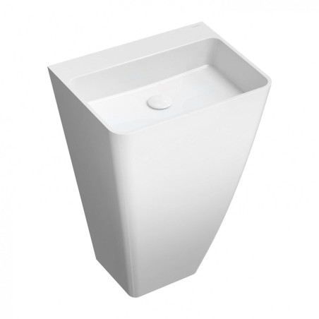 Uzstādāms grīdas izlietne OMNIRES Parma UW Marble+ bez jaucējkrāna cauruma