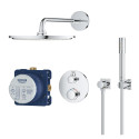 Potīņu termostatiskais dušas komplekts GROHE Grohtherm Rainshower Cosmopolitan 310, 34731000