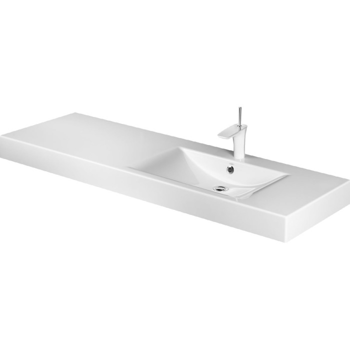 Akmens masas mēbeļu izlietne PAA Long Step, 1500 x 490 mm, ILS1500/L/00