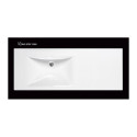 Stone composite furniture washbasin PAA Long Step, 1500 x 490 mm, ILS1500/K/00